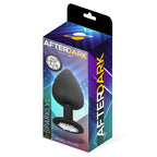 AFTERDARK Sparkly Πρωκτικό Βύσμα με Κόσμημα Σιλικόνης Μέγεθος L – 9,5 cm x 4,5 cm