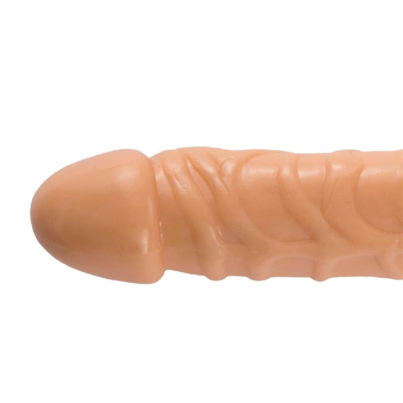 MAX &amp; CO Trent Ρεαλιστικό Διπλό Dildo Flesh 17,3" – 44 cm