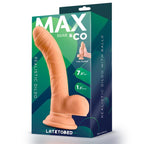 MAX & CO Sean Ρεαλιστικό Dildo με Όρχεις Flesh 7,5"