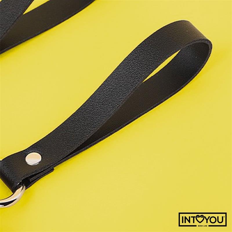 INTOYOU BDSM LINE Μπρελόκ Mimi – BDSM Αρκουδάκι με Κολάρο & Κουδουνάκι