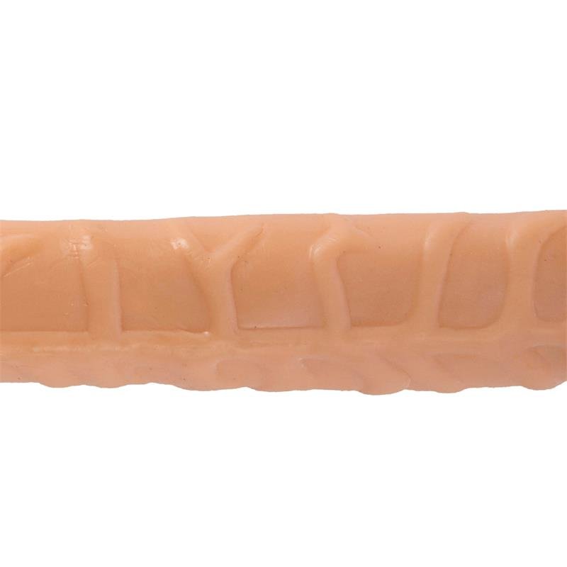 MAX &amp; CO Trent Ρεαλιστικό Διπλό Dildo Flesh 17,3" – 44 cm
